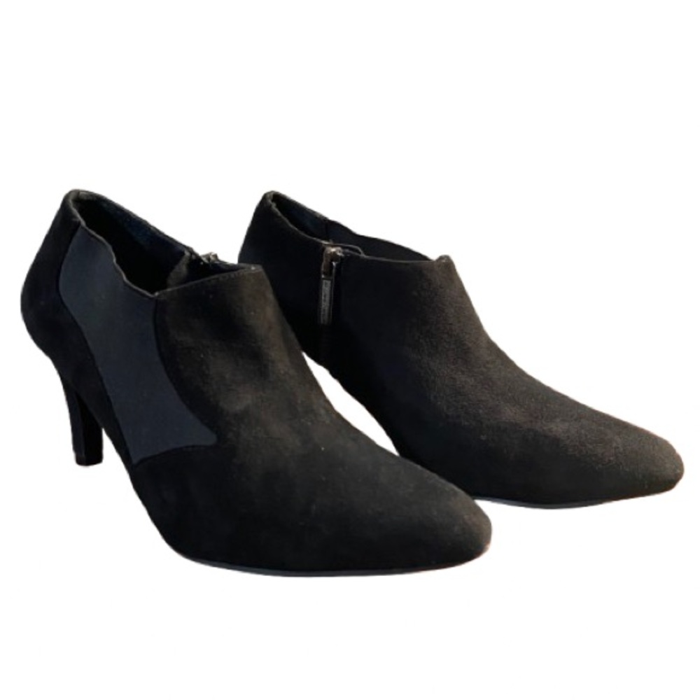 Ellen Tracy Booties size 8 Black Ankle